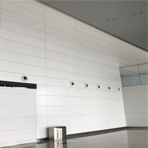 室内墙面铝单板 白色墙面铝方板 豪顶工厂销售铝单板 幕墙板